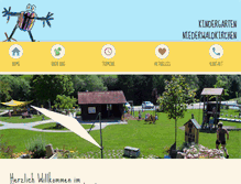 Tablet Screenshot of kindergarten.niederwaldkirchen.at